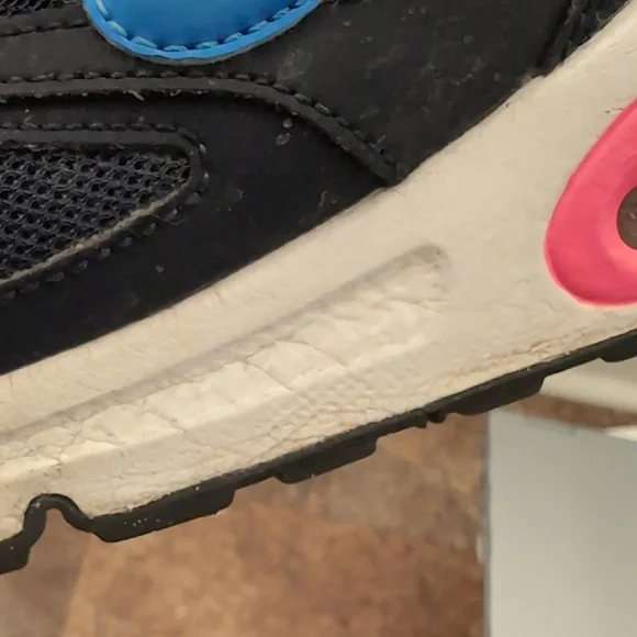 Nike Air Max Kids Sneakers - Navy and Pink - Picture 8 of 10